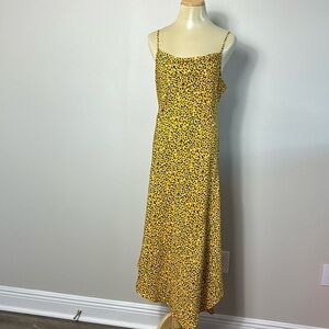 Karl Lagerfeld Yellow Asymmetrical Dress